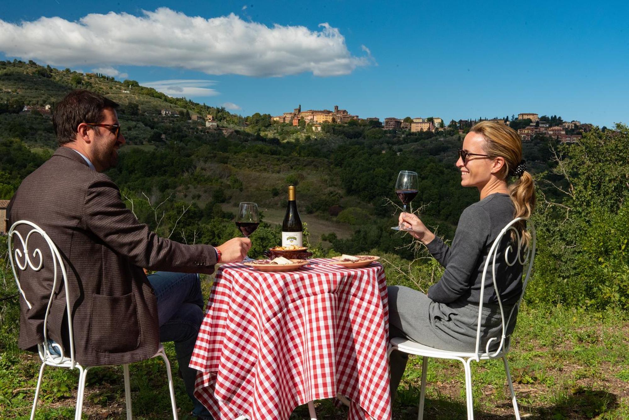 Tenuta Di Caiolo Panicale Bagian luar foto
